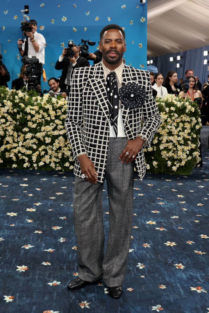 Colman Domingo, co-president of the 2025 Met Gala celebrating Superfine: Tailoring Black Style at the Metropolitan Museum of Art, New York, on May 5th 2025. © John Shearer/WireImage.