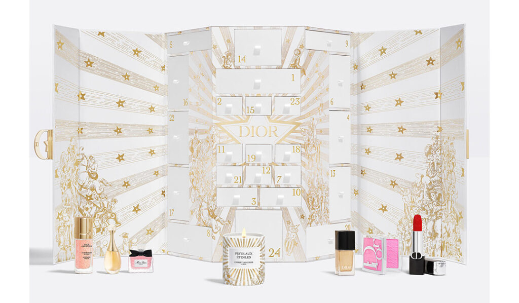 Dior, calendrier de l'Avent, Noël 2025