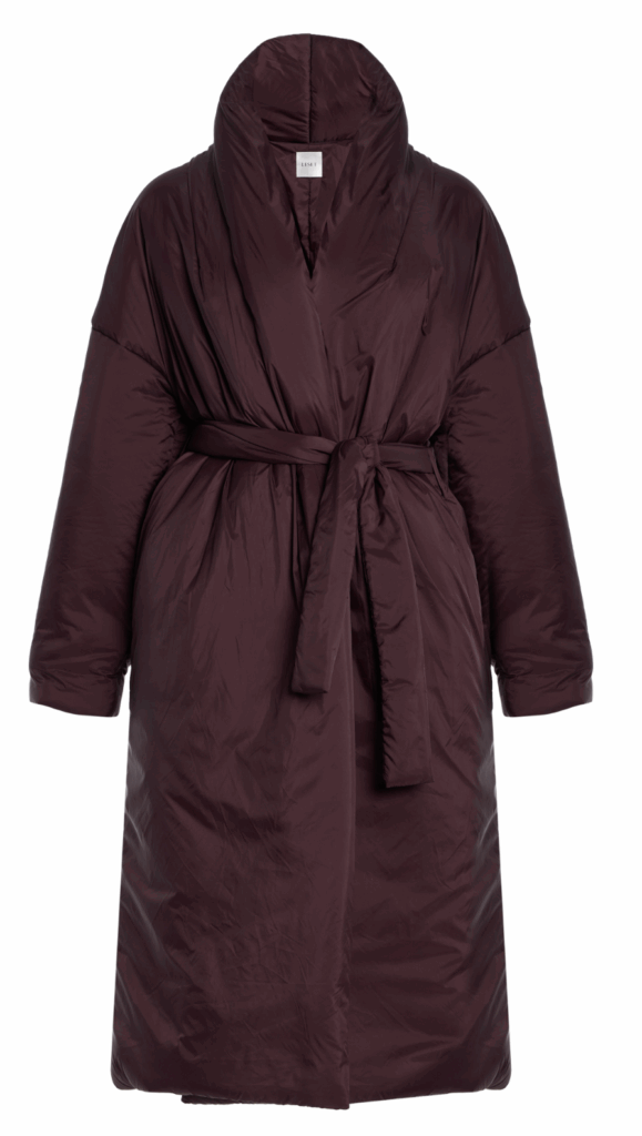 doudoune ceinturée leset 