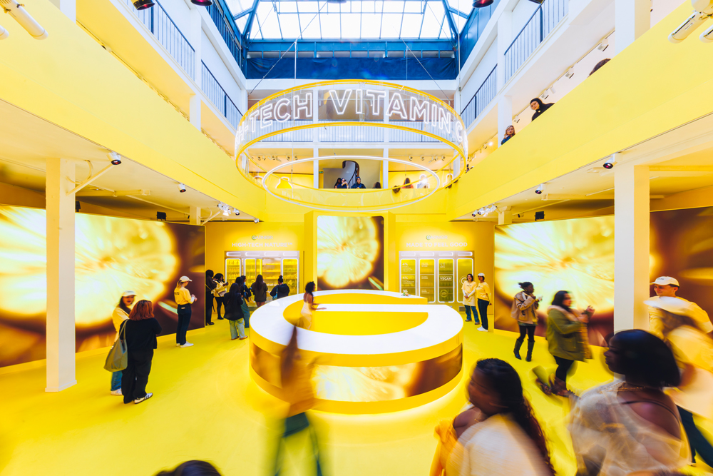 Le “High-Tech Vitamin C Bar” Garnier à Paris