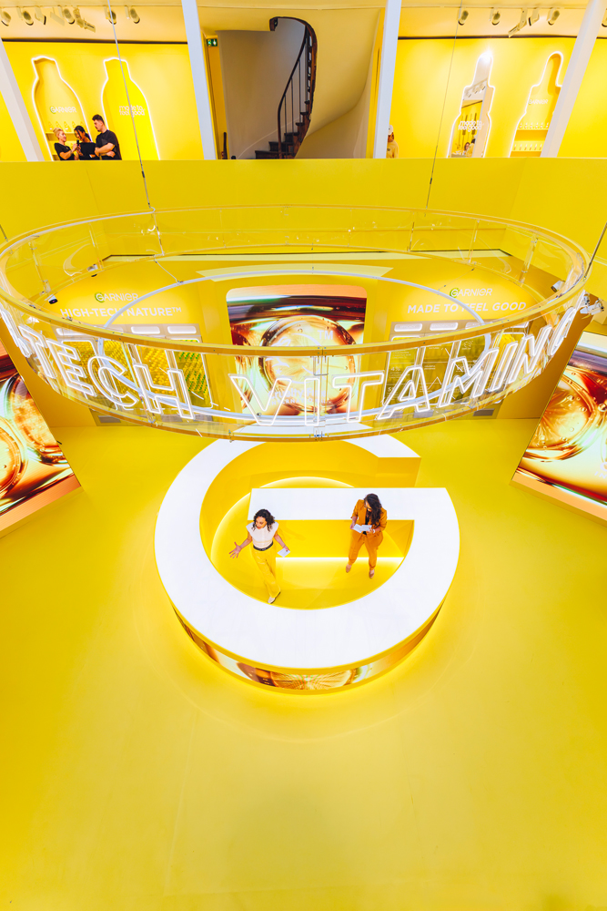Le “High-Tech Vitamin C Bar” Garnier à Paris