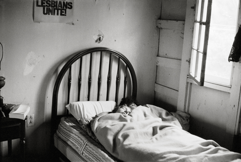 photographie de Donna Gottschalk, Lesbians Unite, Revolutionary Women’s Conference, Limerick, Pennsylvanie, octobre 1970 exposée au BAL à Paris