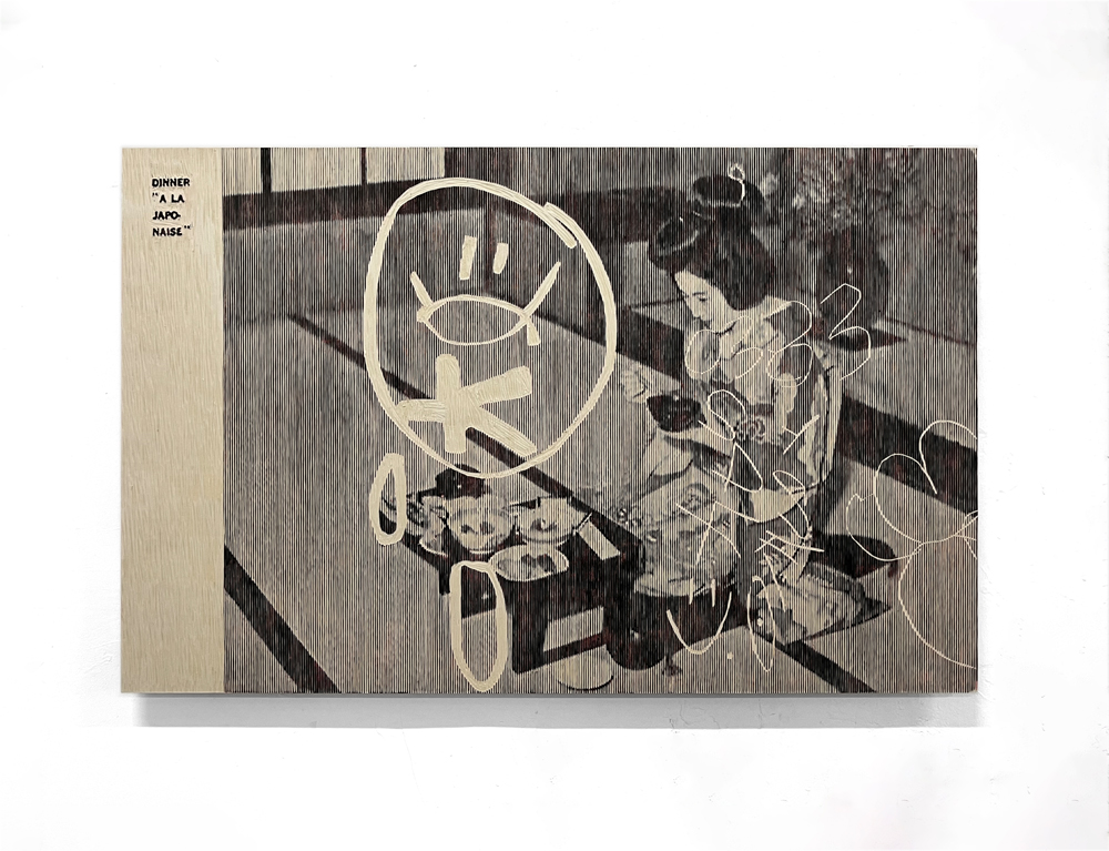 photographie de Morgane Ely, Dinner à la Japonaise (2025) exposée à la galerie Prima