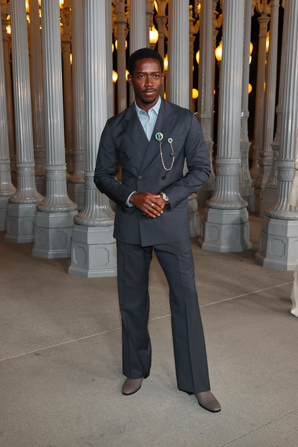 gucci damson idris lacma art+film gala 2025