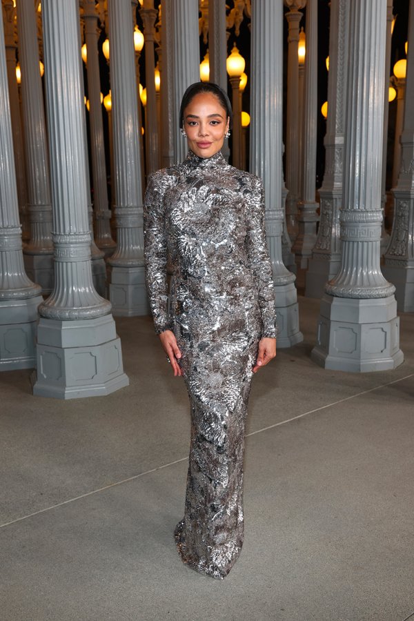 gucci tessa thompson lacma art+film gala 2025