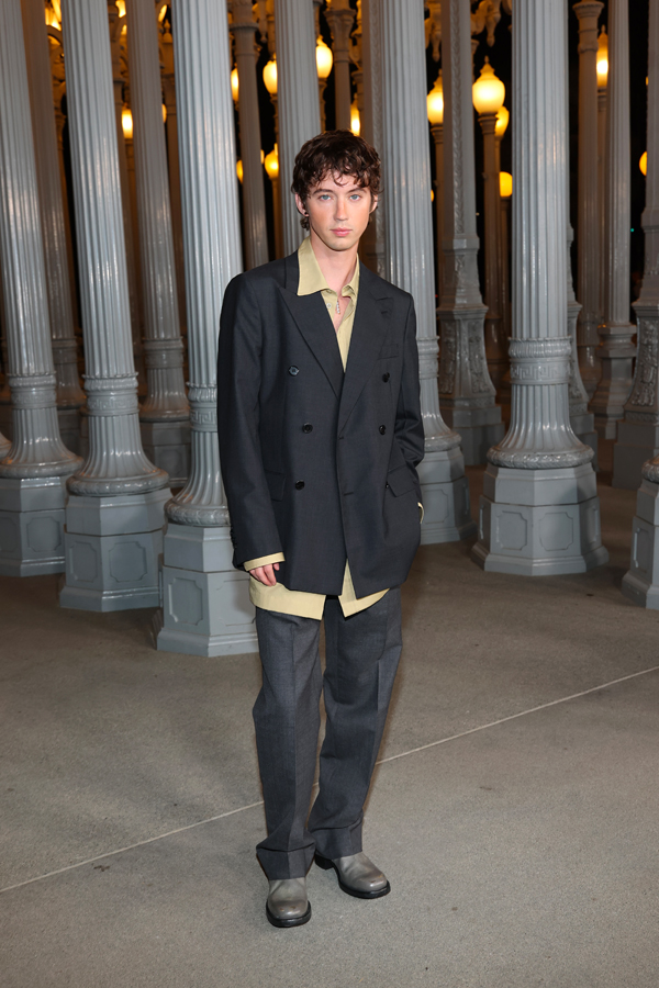gucci troye sivan lacma art+film gala 2025