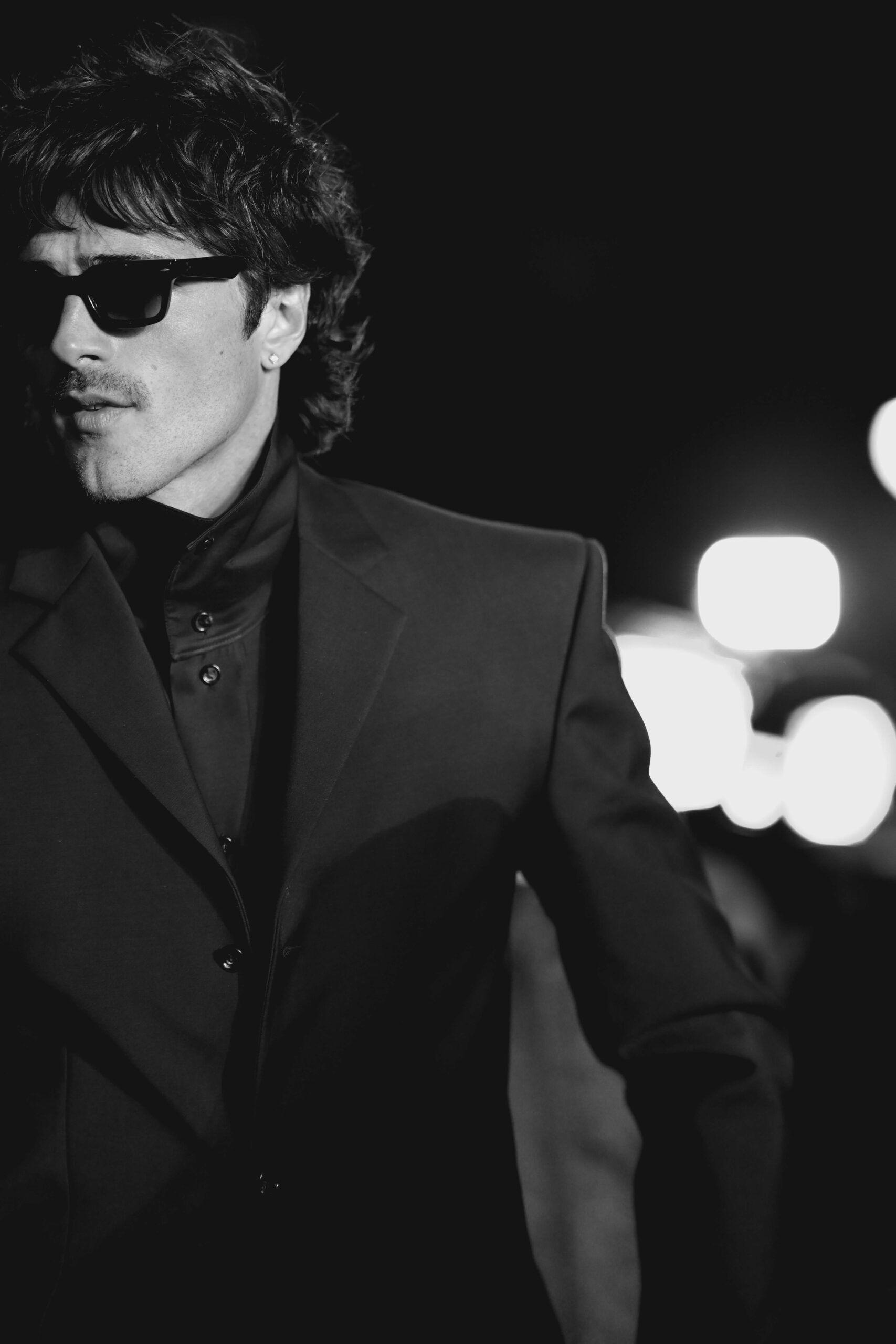 Jacob Elordi à l'avant-première d'Hurlevent à Paris.