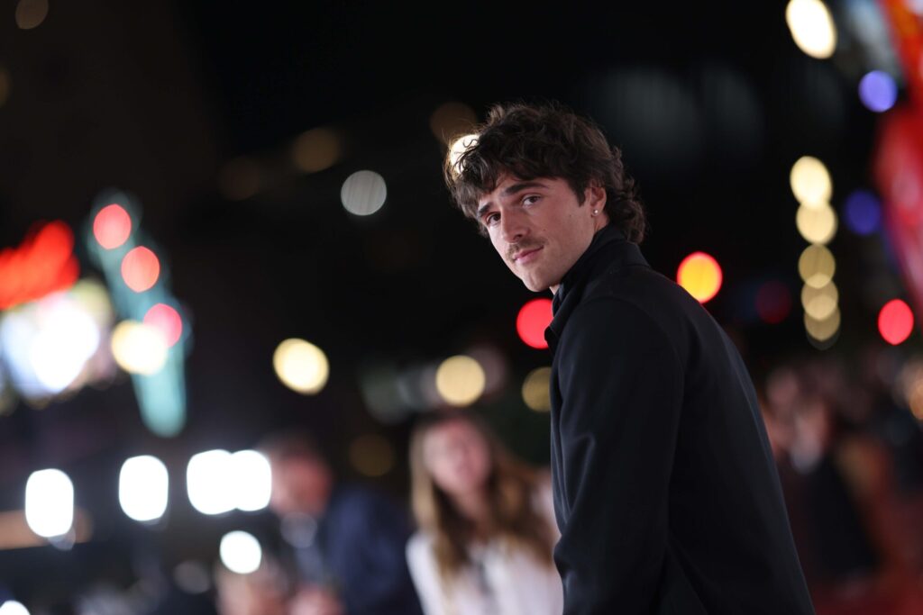 Jacob Elordi pour la promotion du film Hurlevent.