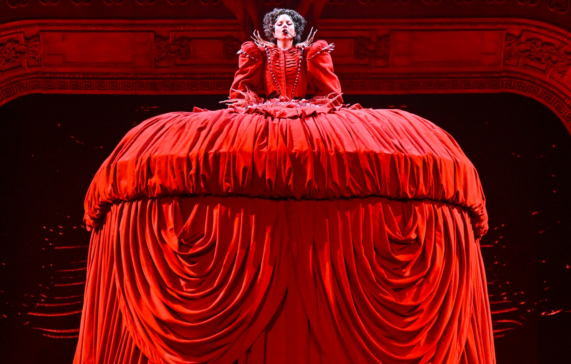 Lady Gaga en concert à The O2 Arena, à Londres, le 29 septembre 2025. Photo par Samir Hussein/Getty Images pour Live Nation.