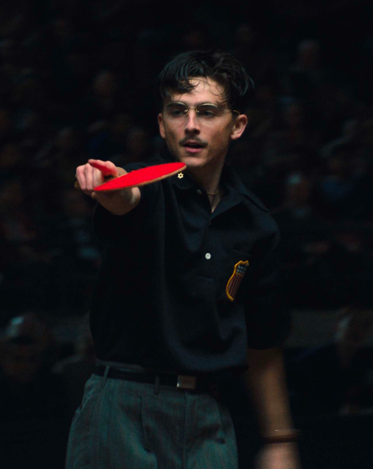 Timothée Chalamet dans le film Marty Supreme.