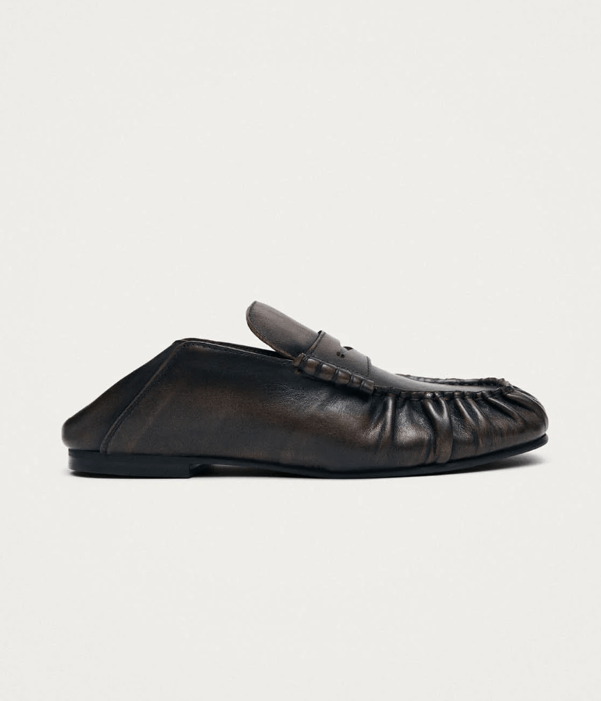 mocassins ouverts en cuir brun alohas tendance printemps-ete 2026