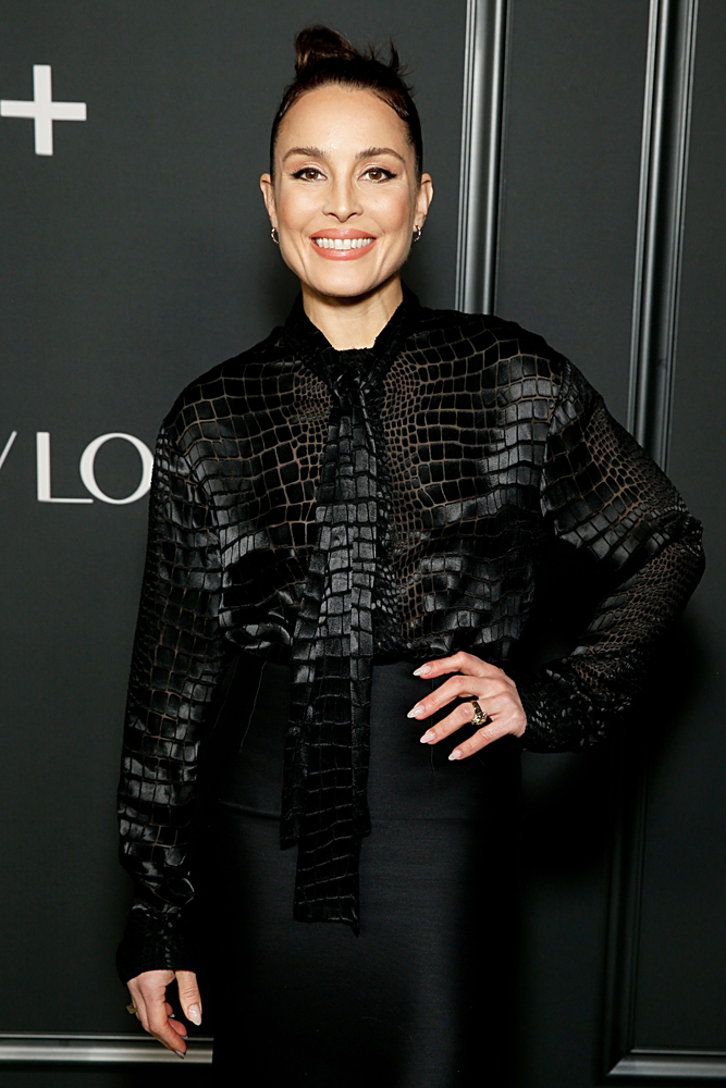 Noomi Rapace à la première de The New Look.