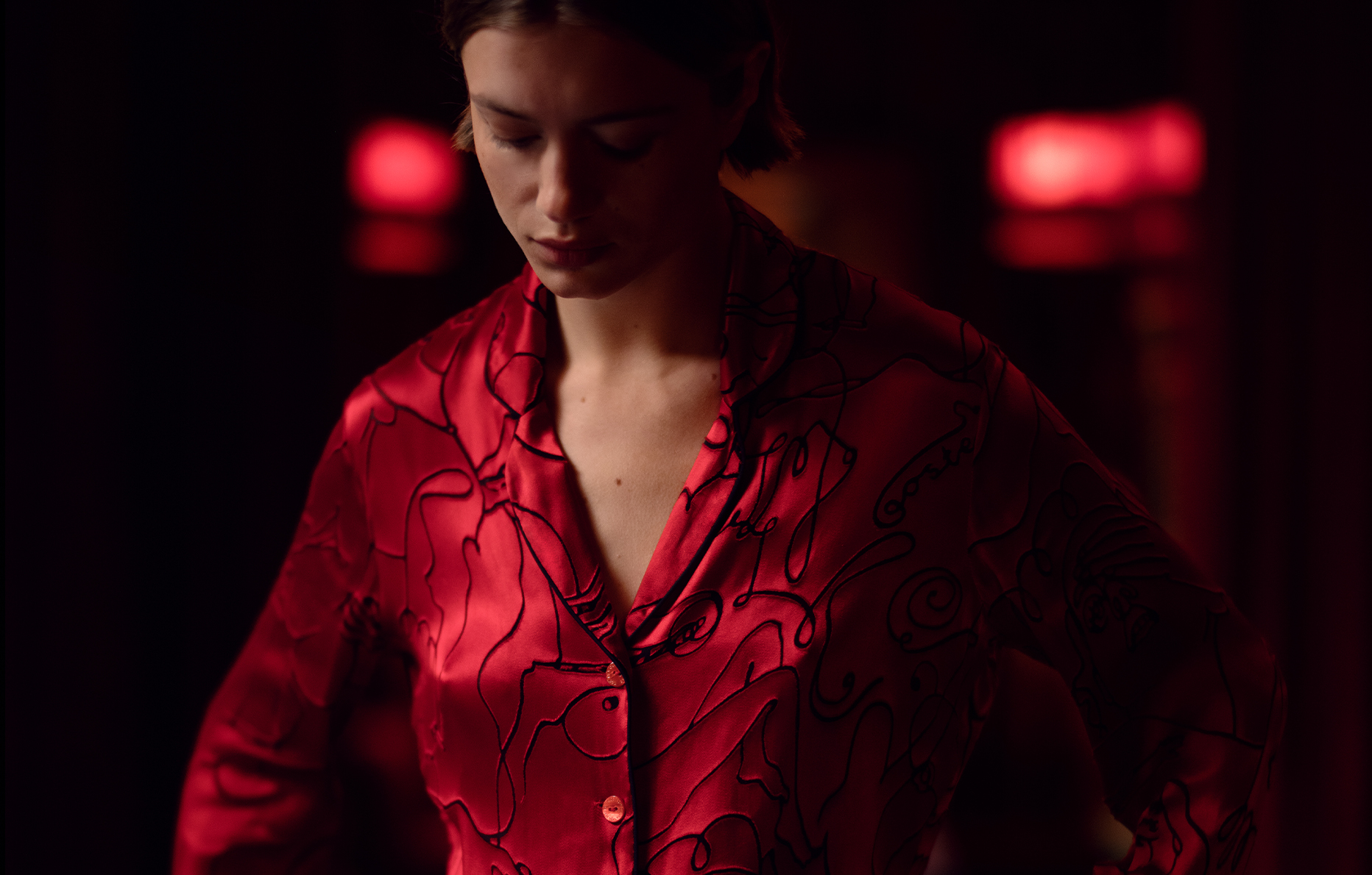 collection loungwear olivia von halle x hotel costes