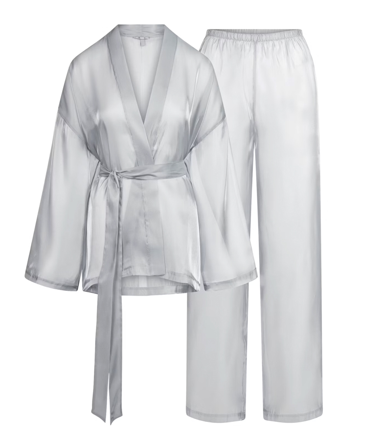 pyjama gris transparent skims 