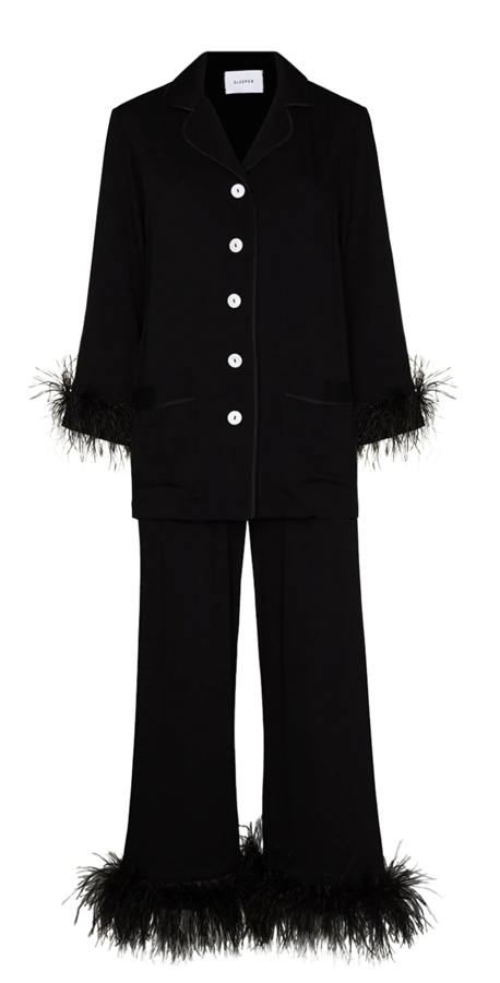 pyjama orné de plumes sleeper 