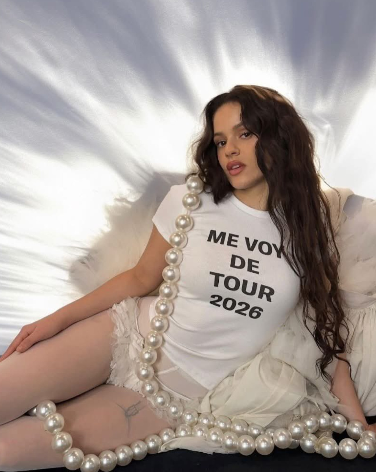 La chanteuse Rosalia en tournée en 2026.