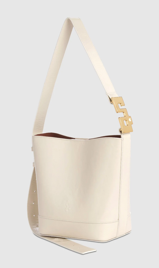 sac darris en cuir blanc