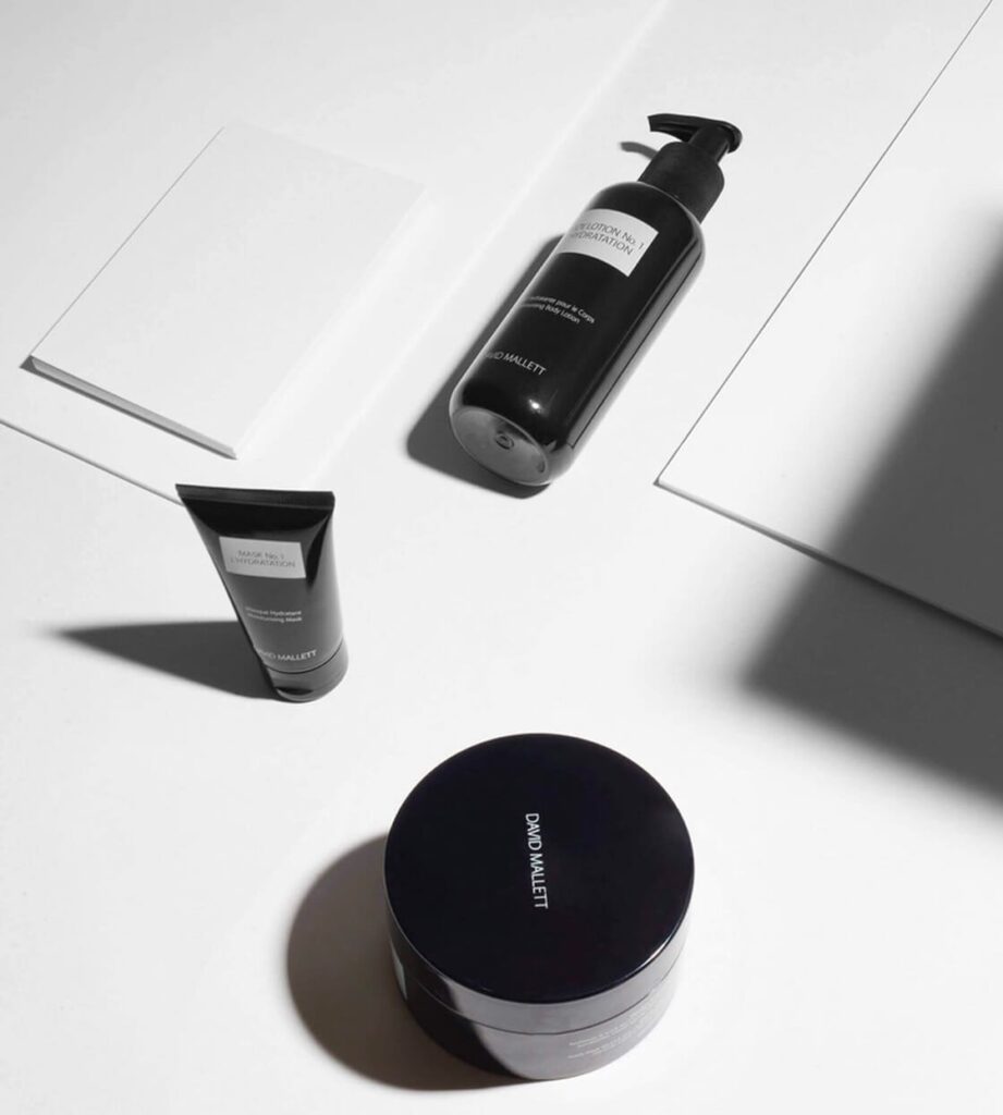 Les soins cheveux David Mallett.