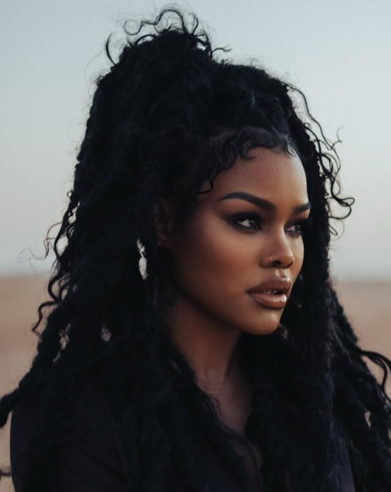 La chanteuse et actrice Teyana Taylor.