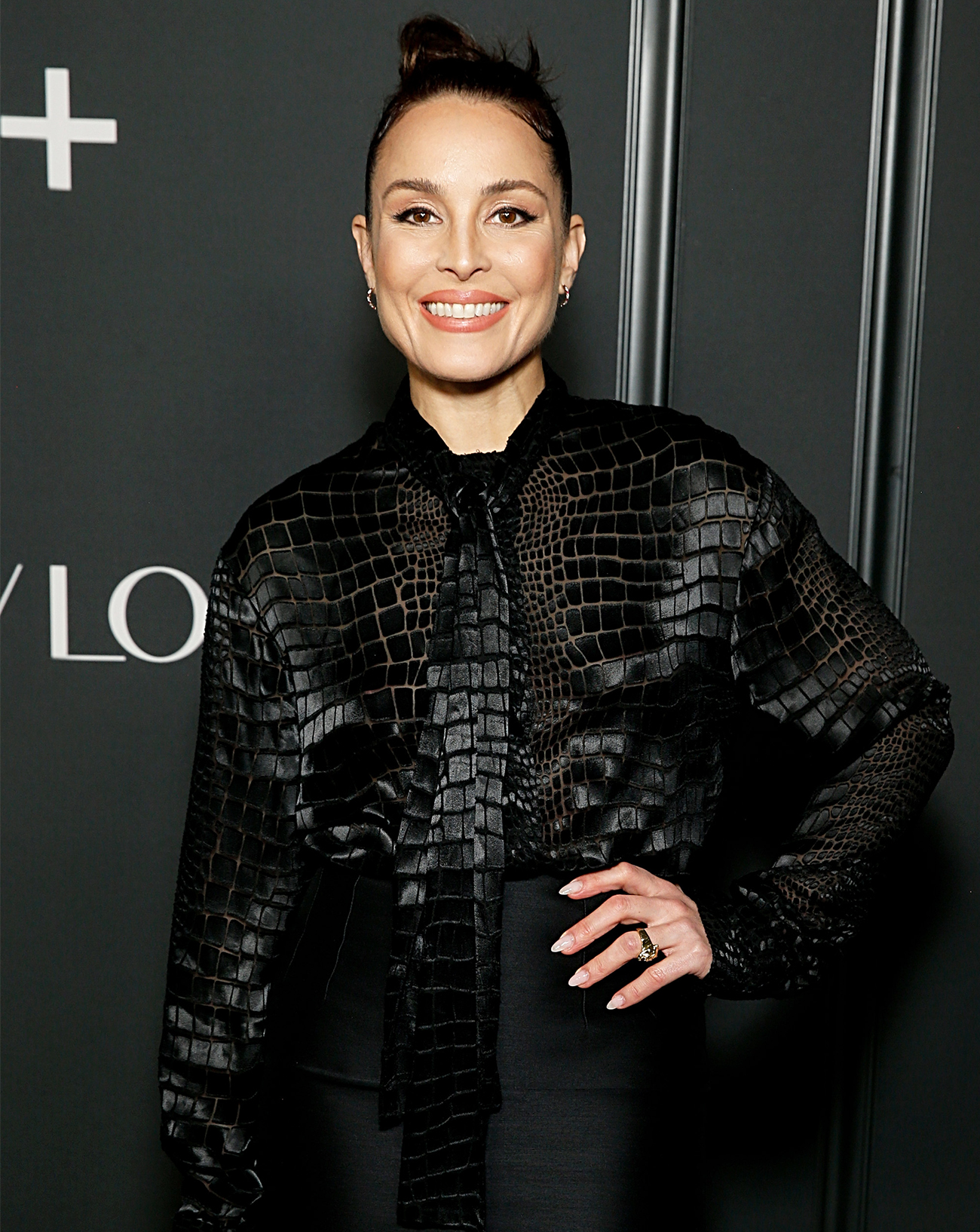Noomi Rapace lors de la première de The New Look.