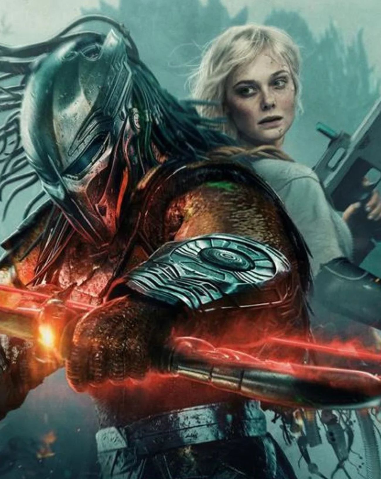Predator: Badlands de Dan Trachtenberg avec Elle Fanning.