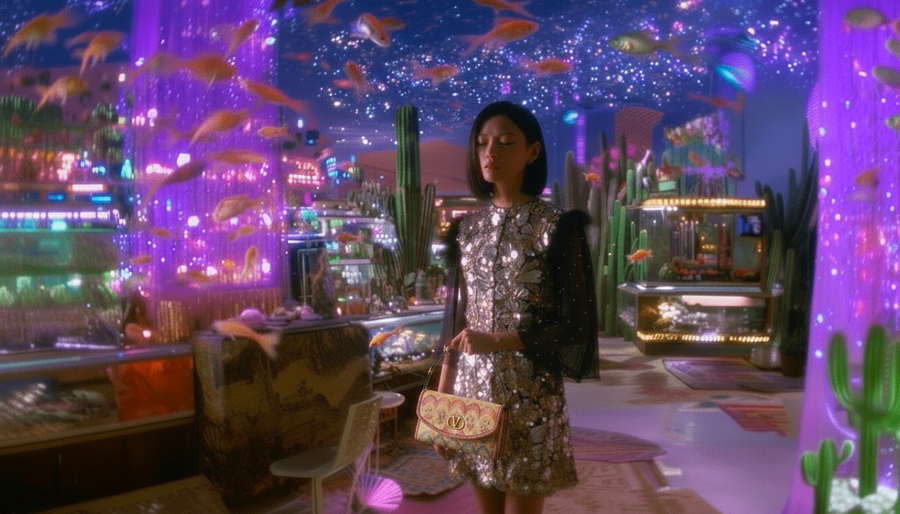 valentino sac devain vu par l'artiste enter the void