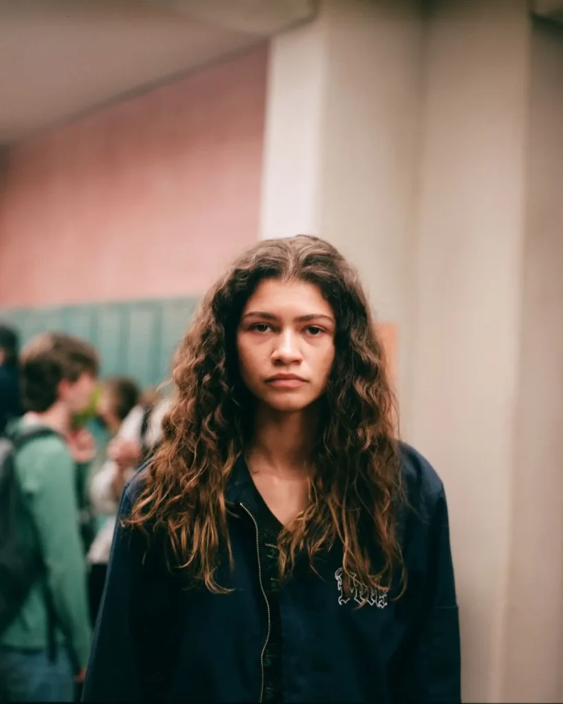 Zendaya dans la série Euphoria.