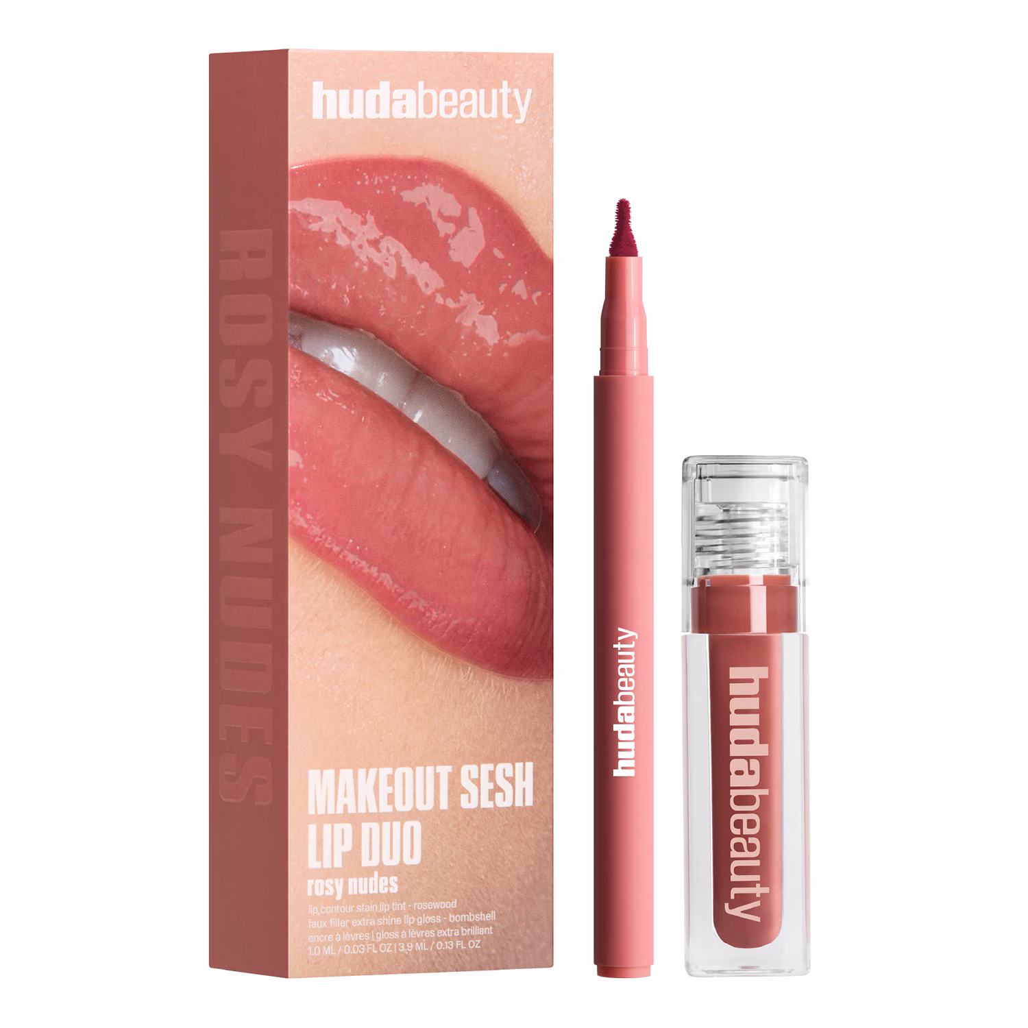 Lip gloss duo Huda Beauty