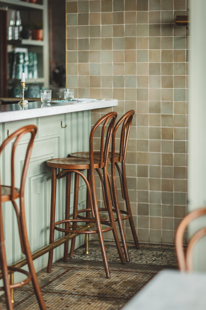 Le restaurant Grand Café d'Athènes, Paris 10e.
