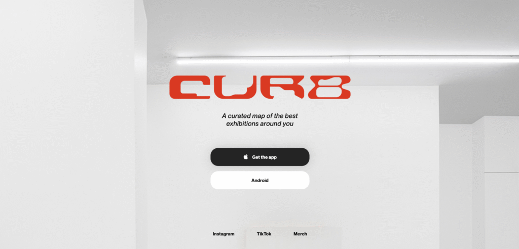 L'application Cur8, disponible sur les smartphones Apple et Android.