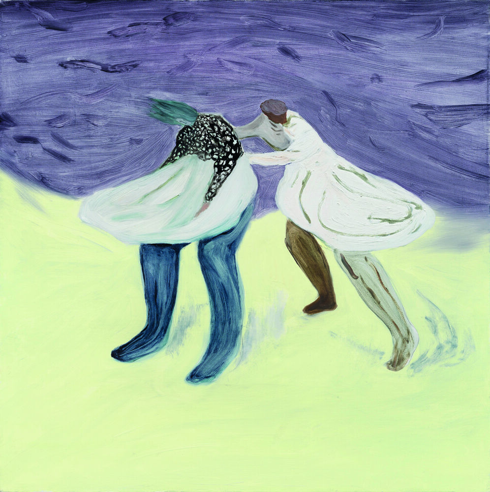 Typhoon (2012) de Firenze Lai. Huile sur toile. 50,5 x 50,5 cm. © Courtesy of the artist and White Cube.