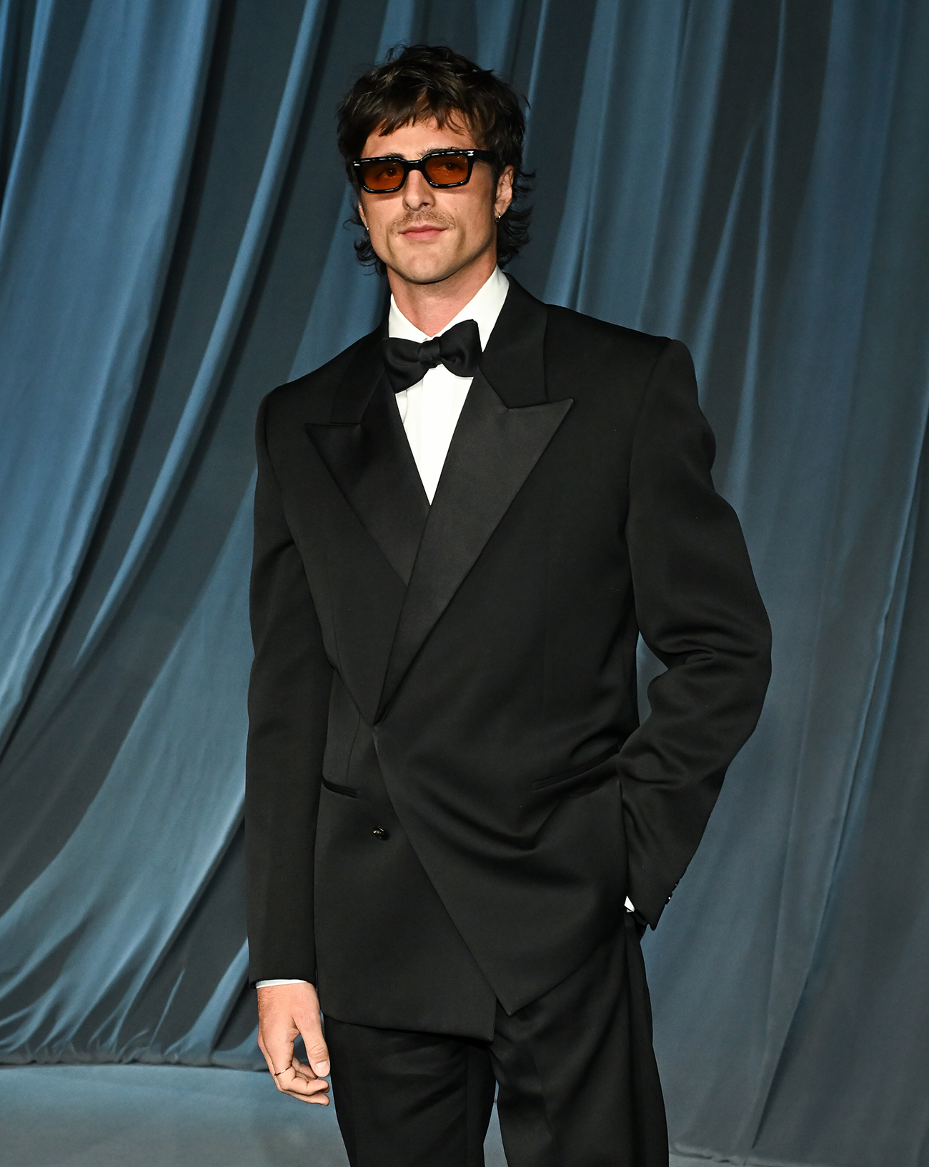 Jacob Elordi au gala de l'Academy Museum of Motion Pictures, le 18 octobre 2025 à Los Angeles. © Michael Buckner/WWD via Getty Images.