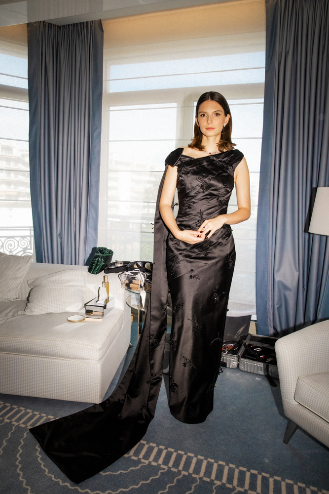 Joséphine Japy au Festival de Cannes 2025. © Nathan Merchadier pour Numero.com.