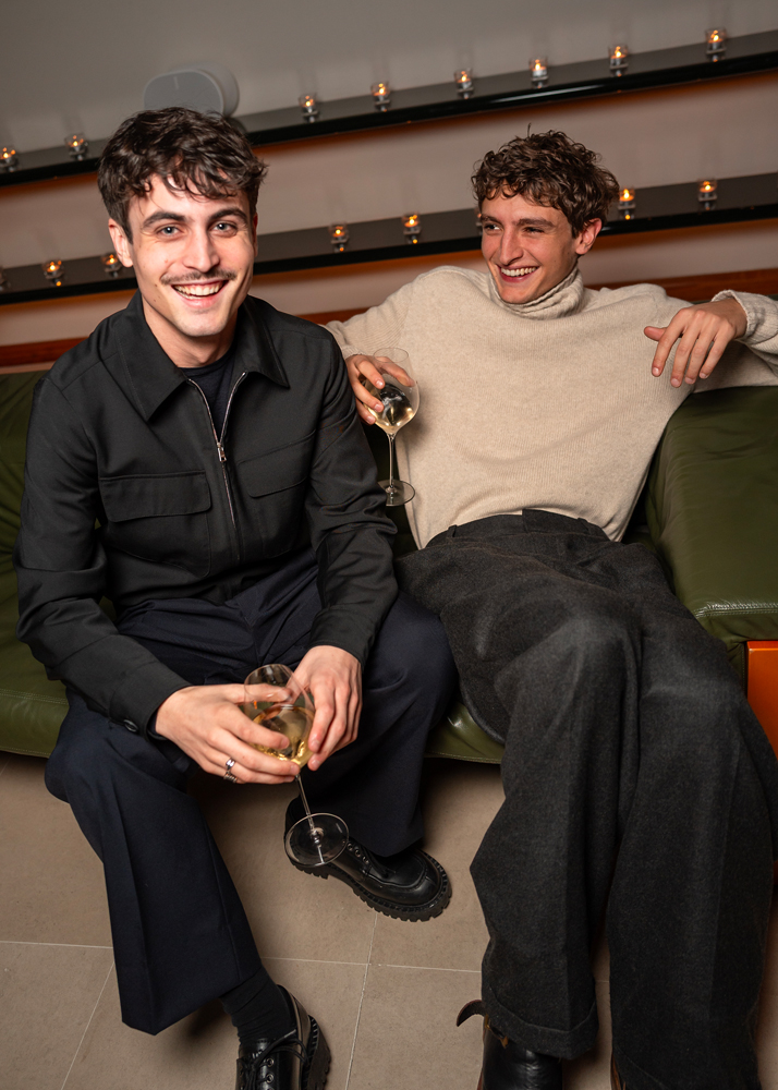 Julien de Saint Jean, Vassili Schneider au dîner Canada Goose par Haider Ackermann.