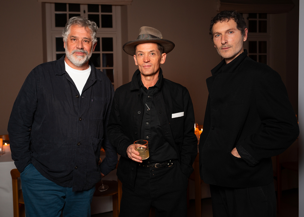 Luc Jacquet, Daniel de La Falaise, Simon Buret.