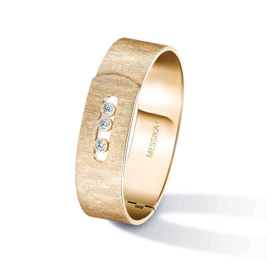 
Manchette Move Noa Ciselé en or jaune  et diamants, Messika, Prix sur demande