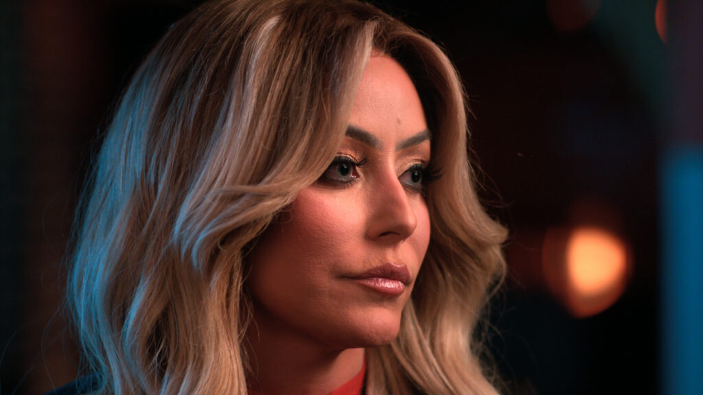 Aubrey O'Day dans le documentaire Sean Combs: The Reckoning (2025) © Courtesy of Netflix.