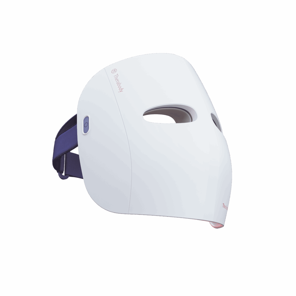 Masque à LED TheraFace Mask Glow, 349 €, Therabody.