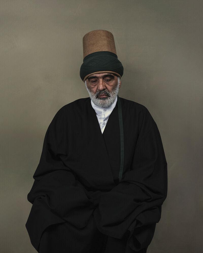 Ahmet Sami Küçük, le cheikh des derviches tourneurs de Konya.