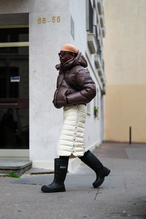 streetstyle bottes de pluie aigle 
