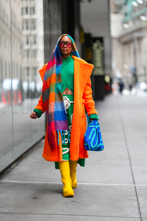 streetstyle bottes de pluie tendance 