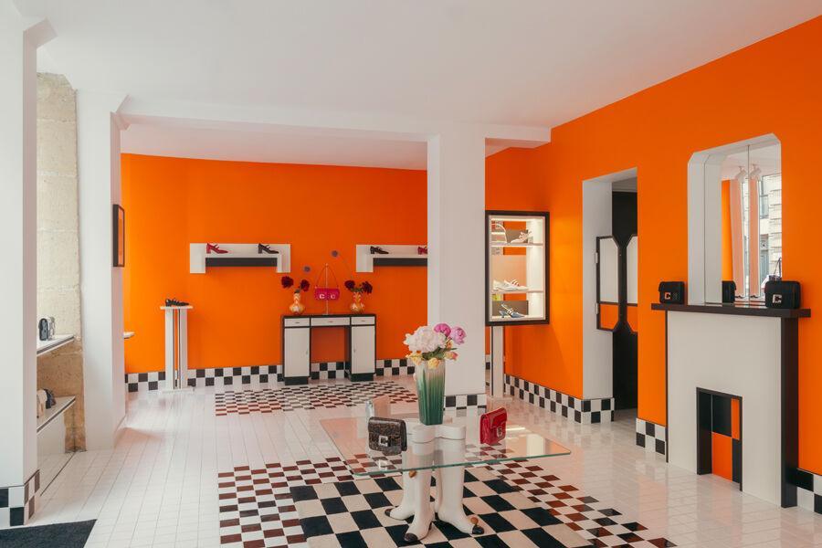 La boutique Carel dans Le Marais.