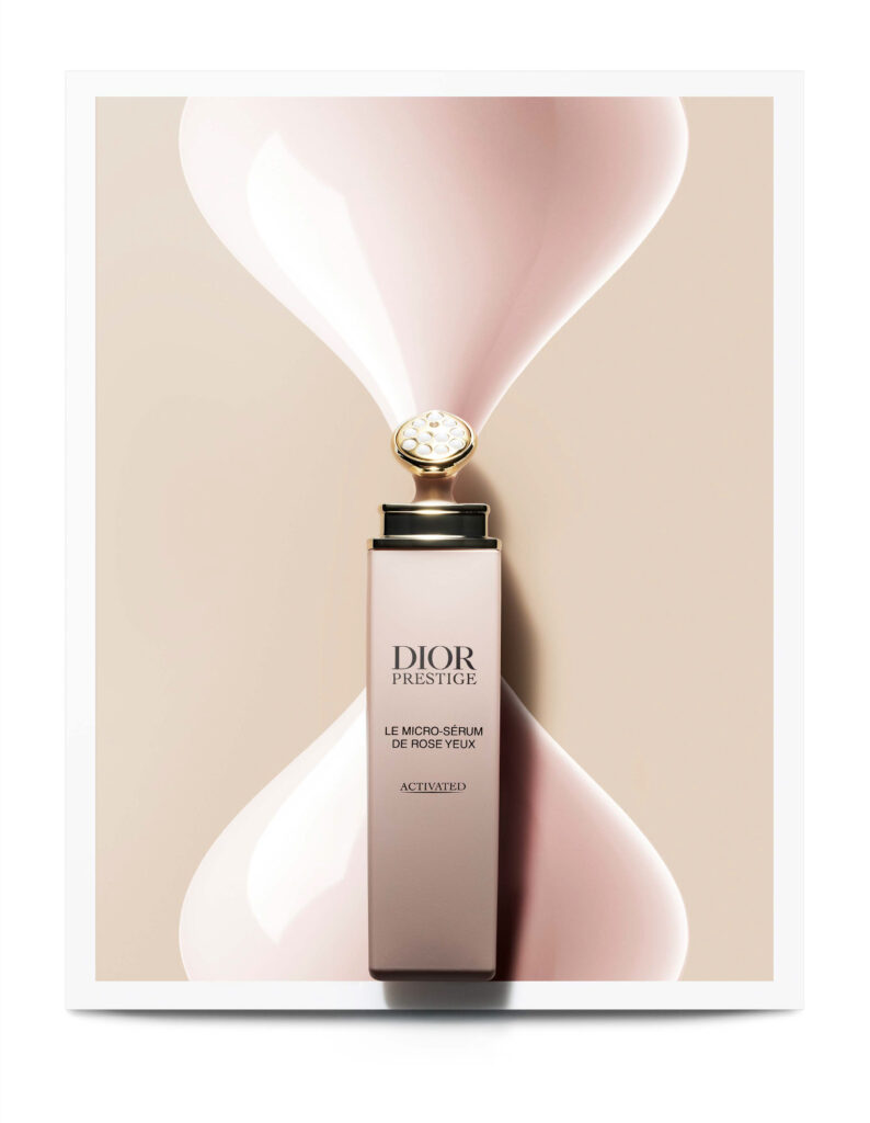 Dior, le regard révélé par la rose de Granville