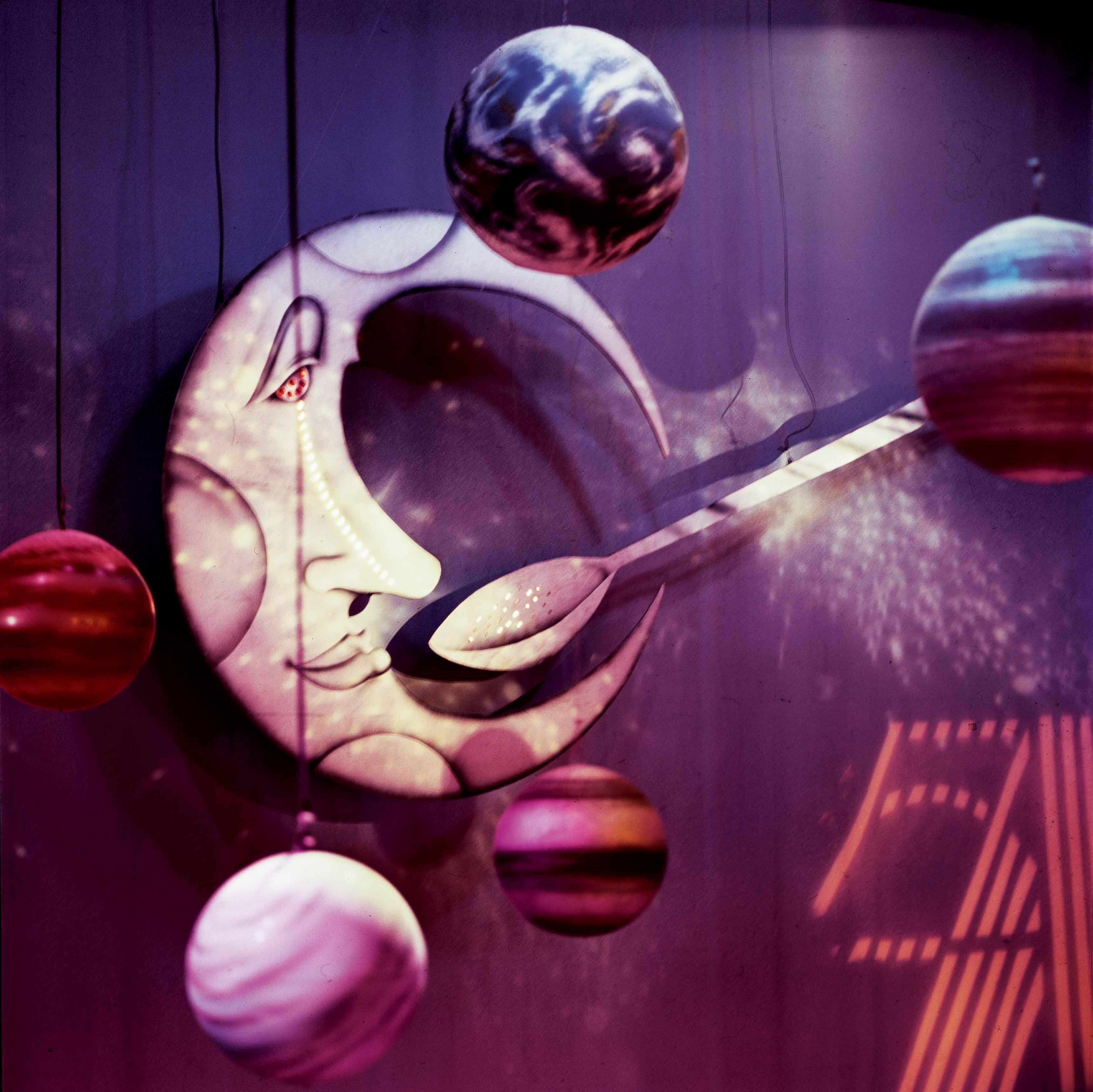 Le fameux décor Moon and the Spoon du Studio 54 à New York