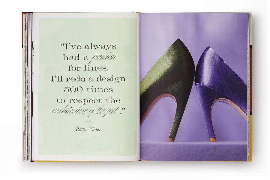 Roger Vivier : Héritage et Imagination, une nouvelle monographie publiée par Rizzoli. © Courtesy of Roger Vivier.
