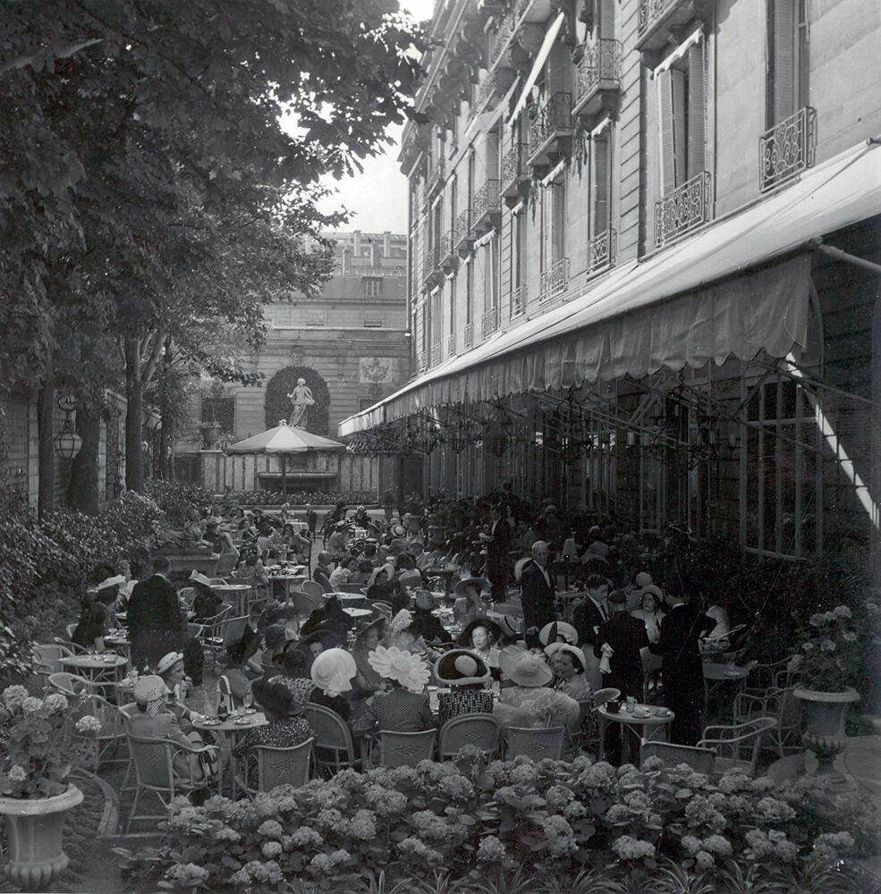 La terrasse du Ritz à paris