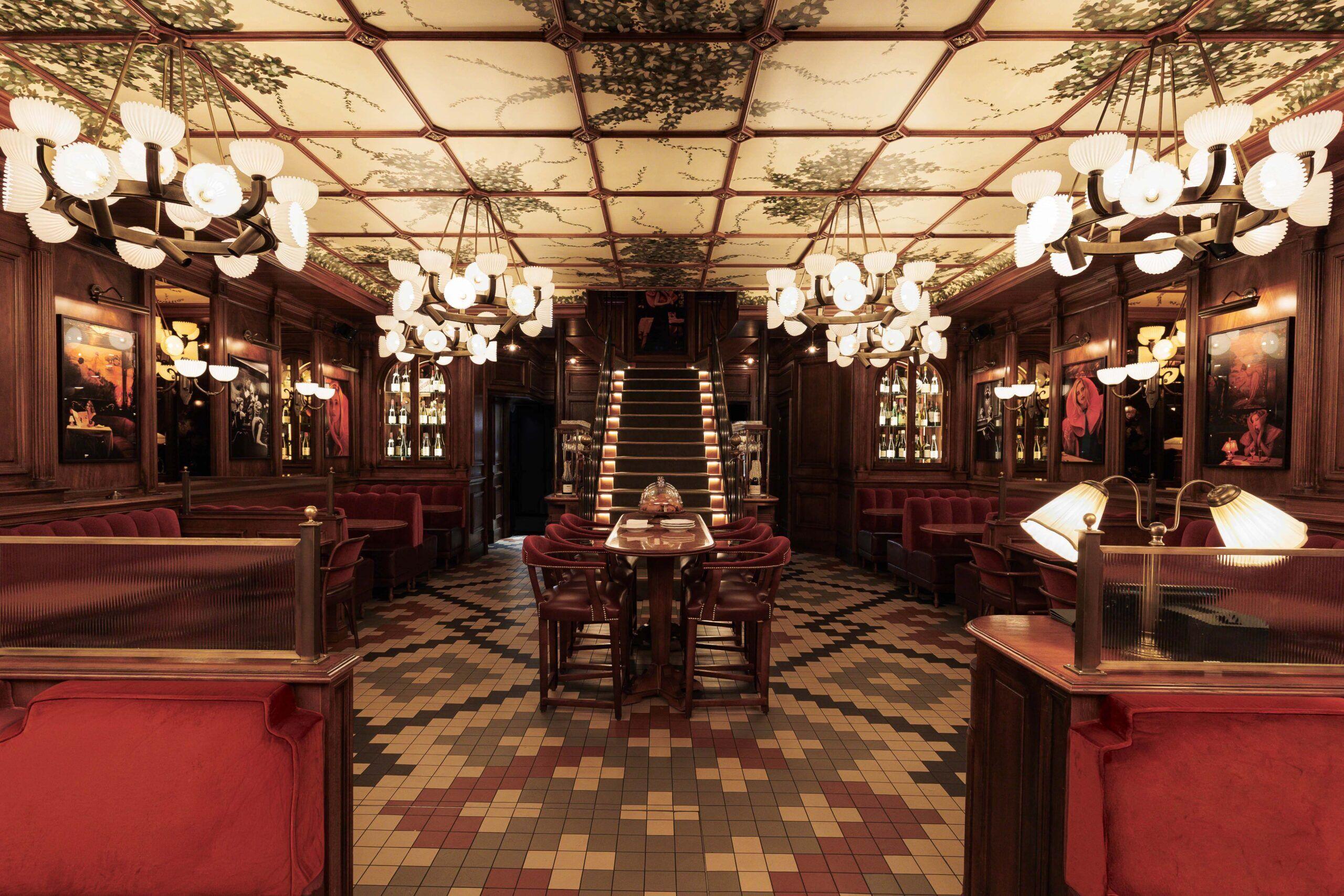 Le restaurant Les Capucines à Paris.