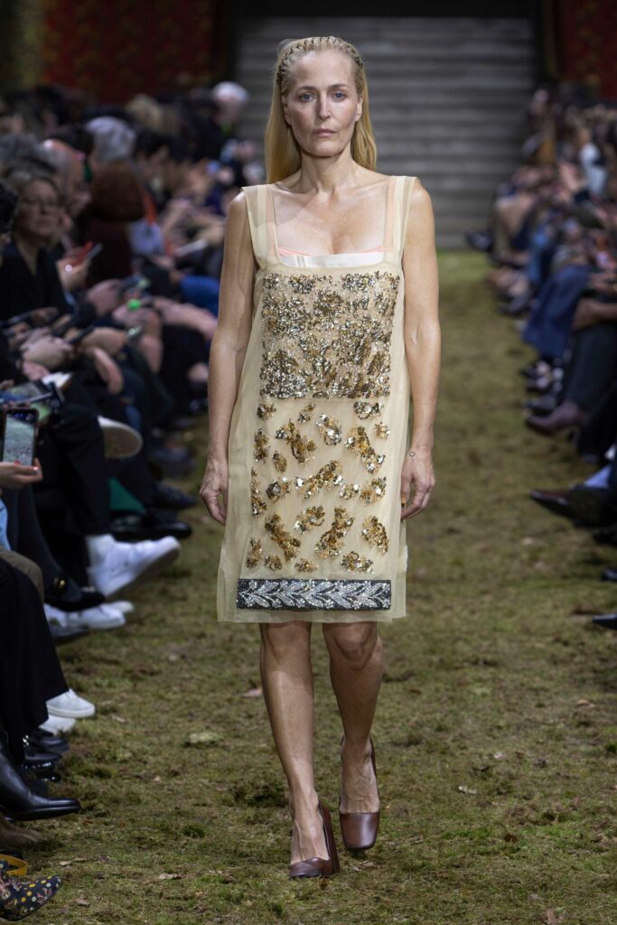 Gillian Anderson Miu Miu.