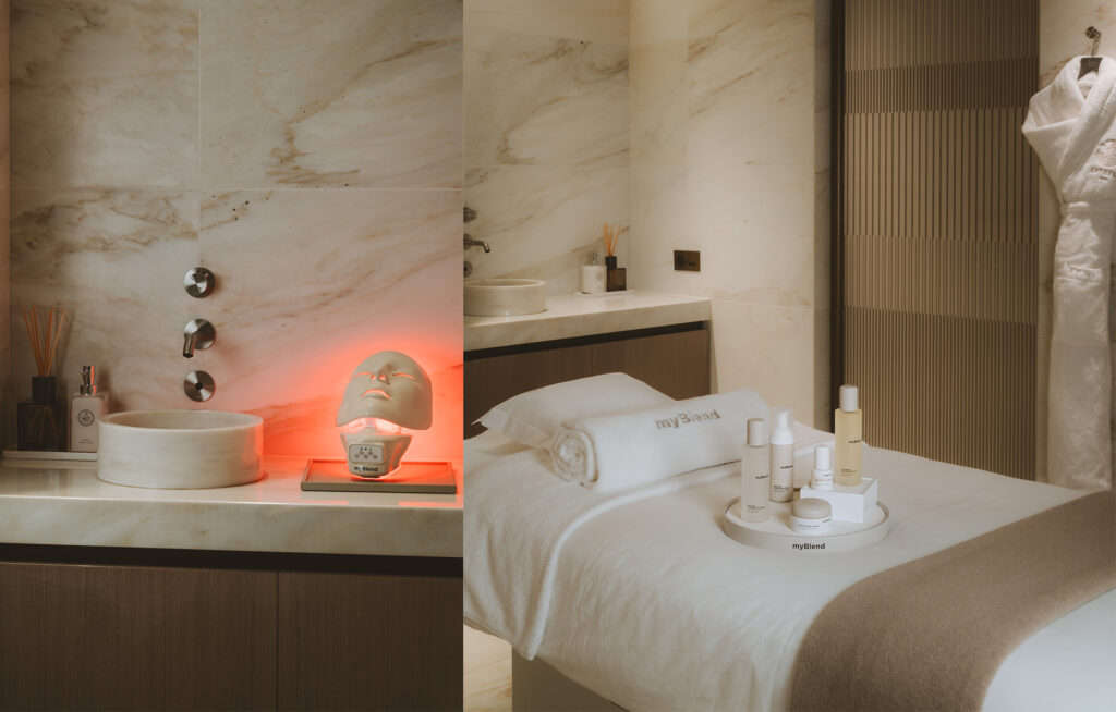 Les soins myBlend s’installent au spa Akasha du Lutetia, Paris