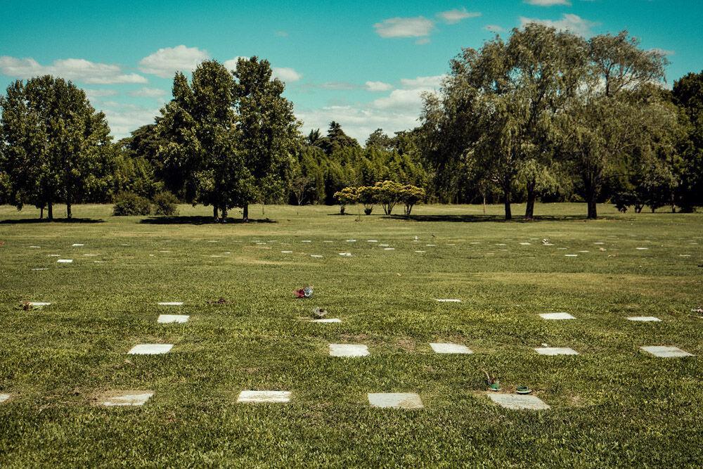 Le cimetière Jardín Bella Vista où est inhumé Diego Maradona.